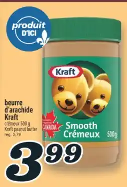Marché Richelieu BEURRE D'ARACHIDE KRAFT | KRAFT PEANUT BUTTER offer