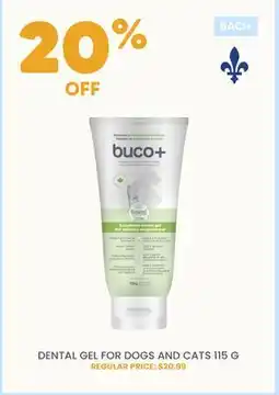 Chico BACI DENTAL GEL FOR DOGS AND CATS 115 G offer
