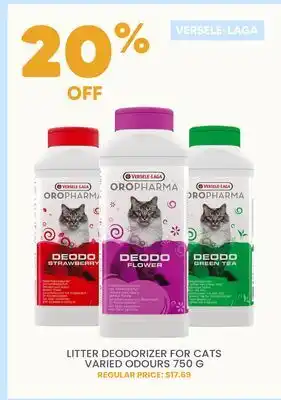 Chico VERSELE-LAGA LITTER DEODORIZER FOR CATS VARIED ODOURS offer
