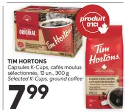 Brunet TIM HORTONS Capsules K-Cups, cafés moulus sélectionnés offer