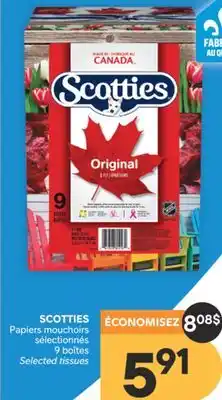 Brunet SCOTTIES Papiers mouchoirs sélectionnés offer