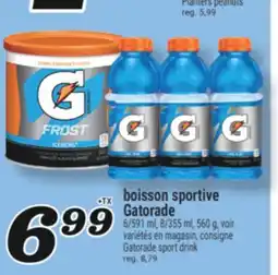 Marché Richelieu BOISSON SPORTIVE GATORADE | GATORADE SPORT DRINK offer