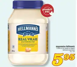 Marché Richelieu MAYONNAISE HELLMANN'S | HELLMANN'S MAYONNAISE offer