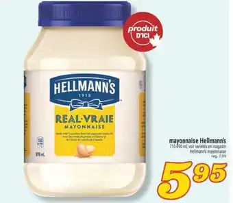 Marché Richelieu MAYONNAISE HELLMANN'S | HELLMANN'S MAYONNAISE offer