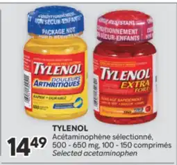 Brunet TYLENOL Acétaminophène sélectionné offer