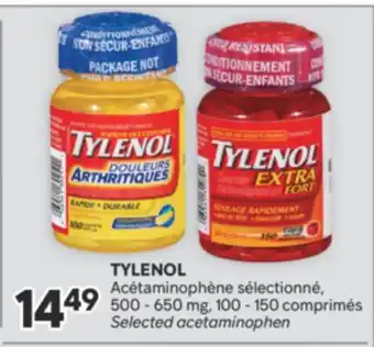Brunet TYLENOL Acétaminophène sélectionné offer