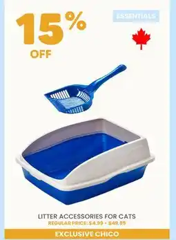 Chico ESSENTIALS LITTER ACCESSORIES FOR CATS offer
