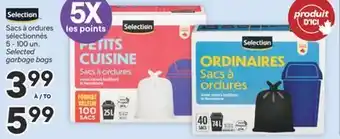 Brunet SELECTION Sacs à ordures sélectionnés offer