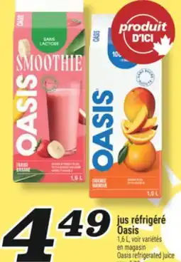 Marché Richelieu JUS RÉFRIGÉRÉ OASIS | OASIS REFRIGERATED JUICE offer