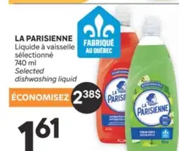 Brunet LA PARISIENNE Liquide à vaisselle sélectionné offer