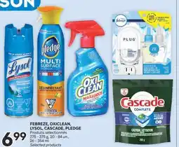 Brunet FEBREZE, OXICLEAN, LYSOL, CASCADE, PLEDGE Produits sélectionnés offer