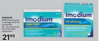 Brunet IMODIUM Médicaments pour le soulagement de la diarrhée offer