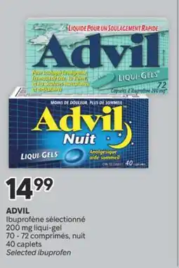 Brunet ADVIL Ibuprofène sélectionné offer