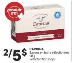 Brunet CAPRINA Savons en barre sélectionnés offer