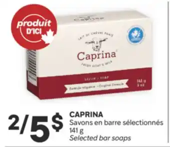 Brunet CAPRINA Savons en barre sélectionnés offer