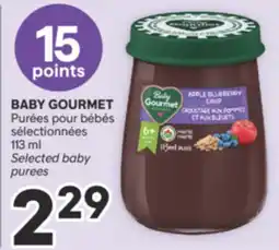 Brunet BABY GOURMET Purées pour bébés sélectionnées offer
