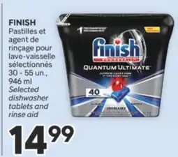 Brunet FINISH Pastilles et agent de rinçage pour lave-vaisselle sélectionnés offer