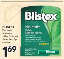 Brunet BLISTEX Baumes à lèvres sélectionnés offer