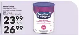Brunet BON DÉPART Préparations pour nourrissons sélectionnées offer