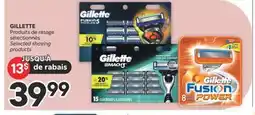 Brunet GILLETTE Produits de rasage sélectionnés offer