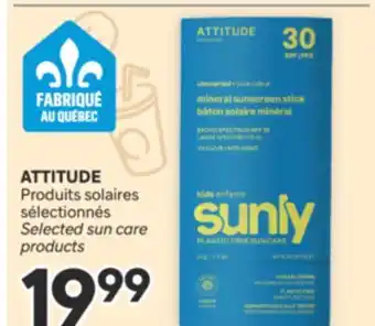 Brunet ATTITUDE Produits solaires sélectionnés offer