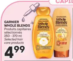 Brunet GARNIER WHOLE BLENDS Produits capillaires sélectionnés offer
