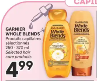Brunet GARNIER WHOLE BLENDS Produits capillaires sélectionnés offer