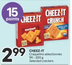 Brunet CHEEZ-IT Craquelins sélectionnés offer