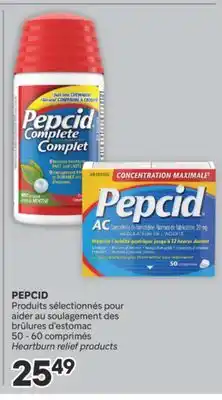 Brunet PEPCID Produits sélectionnés pour aider au soulagement des brûlures d'estomac offer