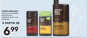 Brunet EVERY MAN JACK Soins pour hommes sélectionnés offer