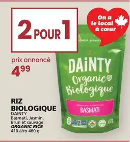 Rachelle-Bery Grocery DAINTY Basmati, Jasmin, ORGANIC RICE offer