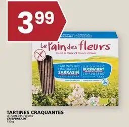 Rachelle-Bery Grocery LE PAIN DES FLEURS CRISPBREADS offer