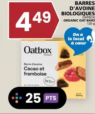 Rachelle-Bery Grocery OATBOX ORGANIC OAT BARS offer
