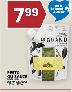 Rachelle-Bery Grocery LE GRAND PESTO OR SAUCE offer