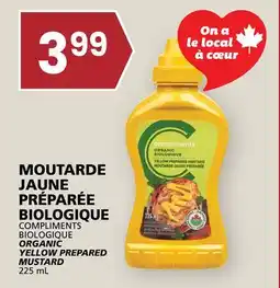 Rachelle-Bery Grocery COMPLIMENTS BIOLOGIQUE ORGANIC YELLOW PREPARED MUSTARD offer