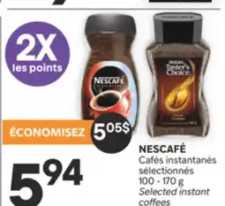 Brunet NESCAFÉ Cafés instantanés sélectionnés offer