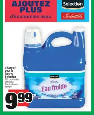 Super C détergent pour la lessive Selection | Selection laundry detergent offer