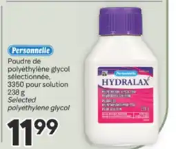 Brunet PERSONNELLE Poudre de polyéthylène glycol sélectionnée, 3350 pour solution offer