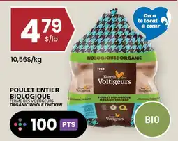 Rachelle-Bery Grocery FERME DES VOLTIGEURS ORGANIC WHOLE CHICKEN offer