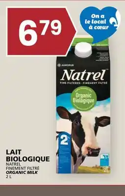 Rachelle-Bery Grocery NATREL FINEMENT FILTRÉ ORGANIC MILK offer