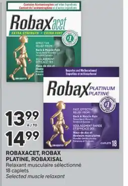 Brunet ROBAXACET, ROBAX PLATINE, ROBAXISAL Relaxant musculaire sélectionné offer
