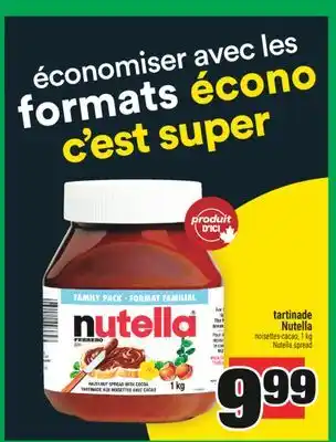 Super C TARTINADE NUTELLA | NUTELLA SPREAD offer