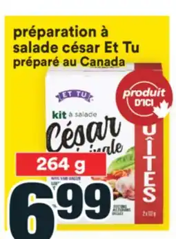 Super C préparation à salade césar Et Tu offer
