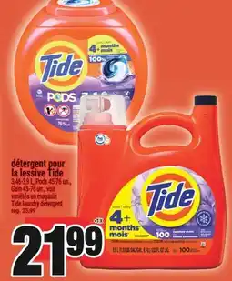 Super C détergent pour la lessive Tide |Tide laundry detergent offer