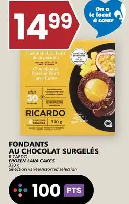 Rachelle-Bery Grocery RICARDO FROZEN LAVA CAKES offer