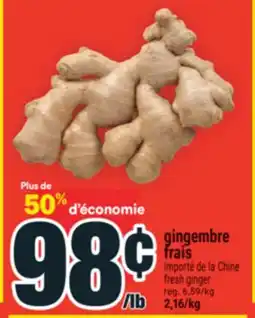 Super C GINGEMBRE FRAIS | FRESH GINGER offer