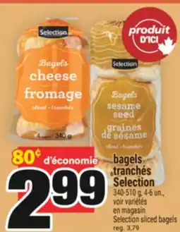 Super C BAGELS TRANCHÉS SELECTION | SELECTION SLICED BAGELS offer