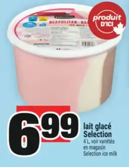 Super C lait glacé Selection | Selection ice milk offer