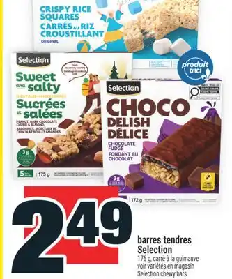 Super C BARRES TENDRES SELECTION | SELECTION CHEWY BARS offer
