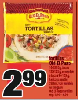 Super C tortillas Old El Paso | Old El Paso tortillas offer
